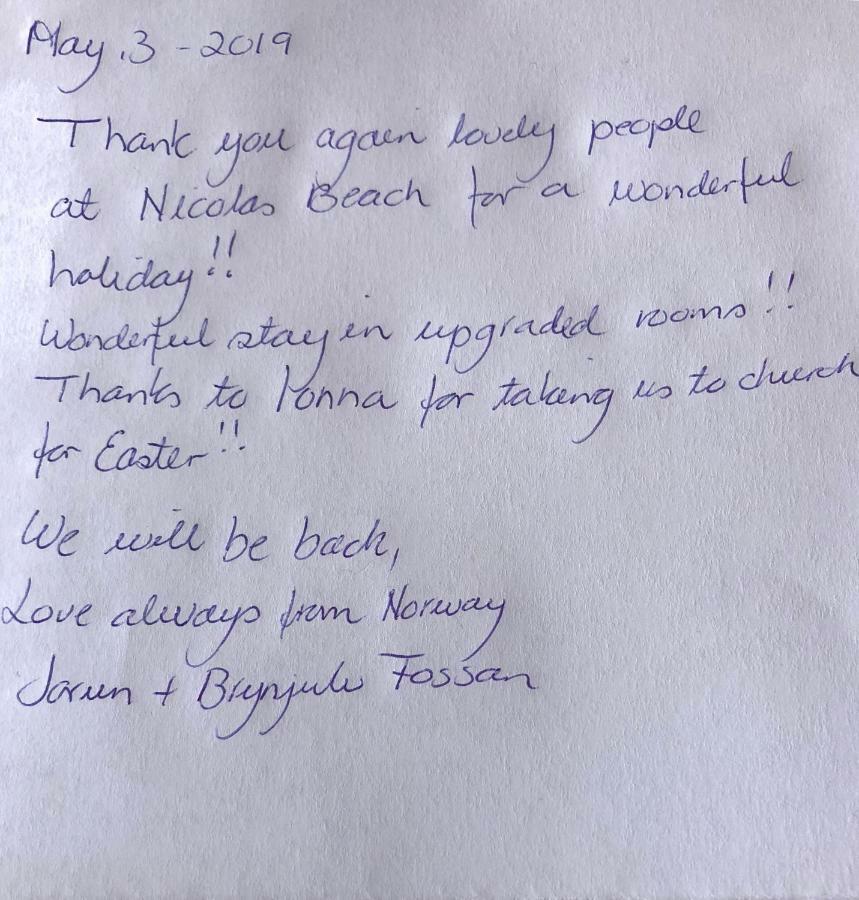 Nicolas Beach Palaiochora Dış mekan fotoğraf